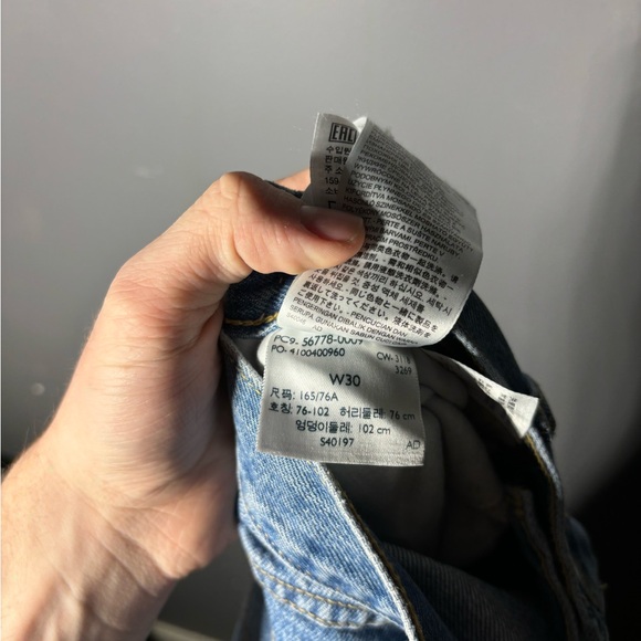 Levi’s Premium Mom Jean Women’s Size 30 - Picture 5 of 5